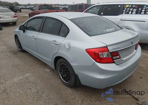 2012 Honda Civic Sdn Lx из США, поврежденный, VIN 2HGFB2F53CH591316